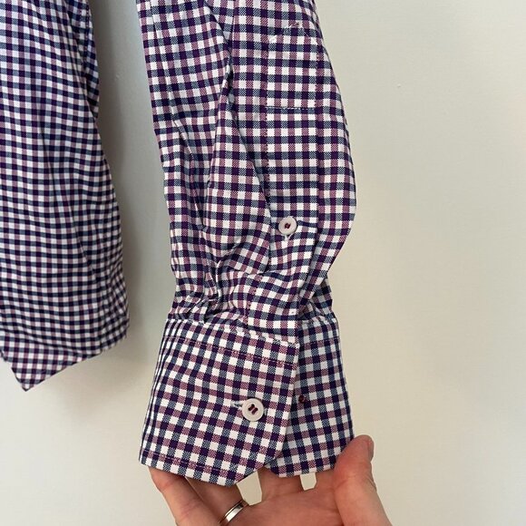 Southern Tide Plaid Dress Shirt - Size Large, Classic Fit - FLAW - Picture 4 of 9